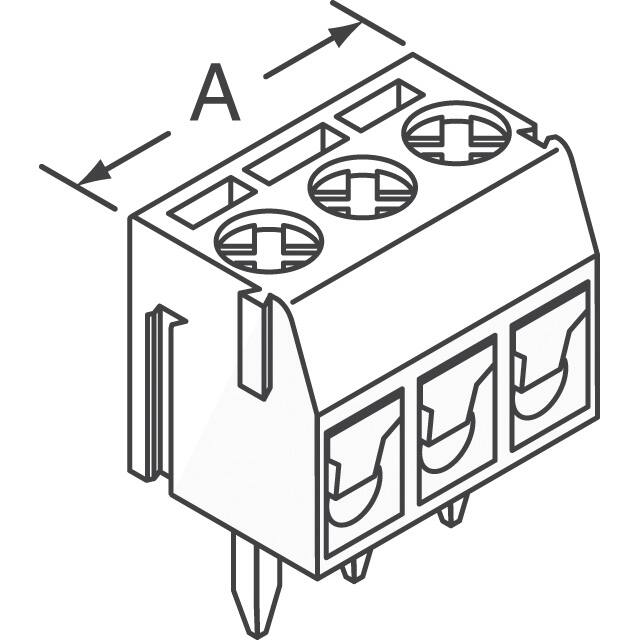 1776244-3 TE Connectivity AMP Connectors  Cavo a scheda